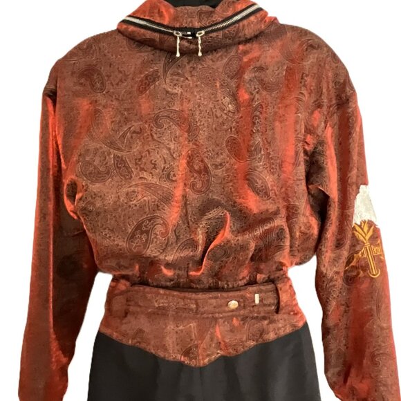 Vintage Bogner Premium Silk Ski Suit - 1980s/1990s Size 6 Germany - Picture 10 of 14